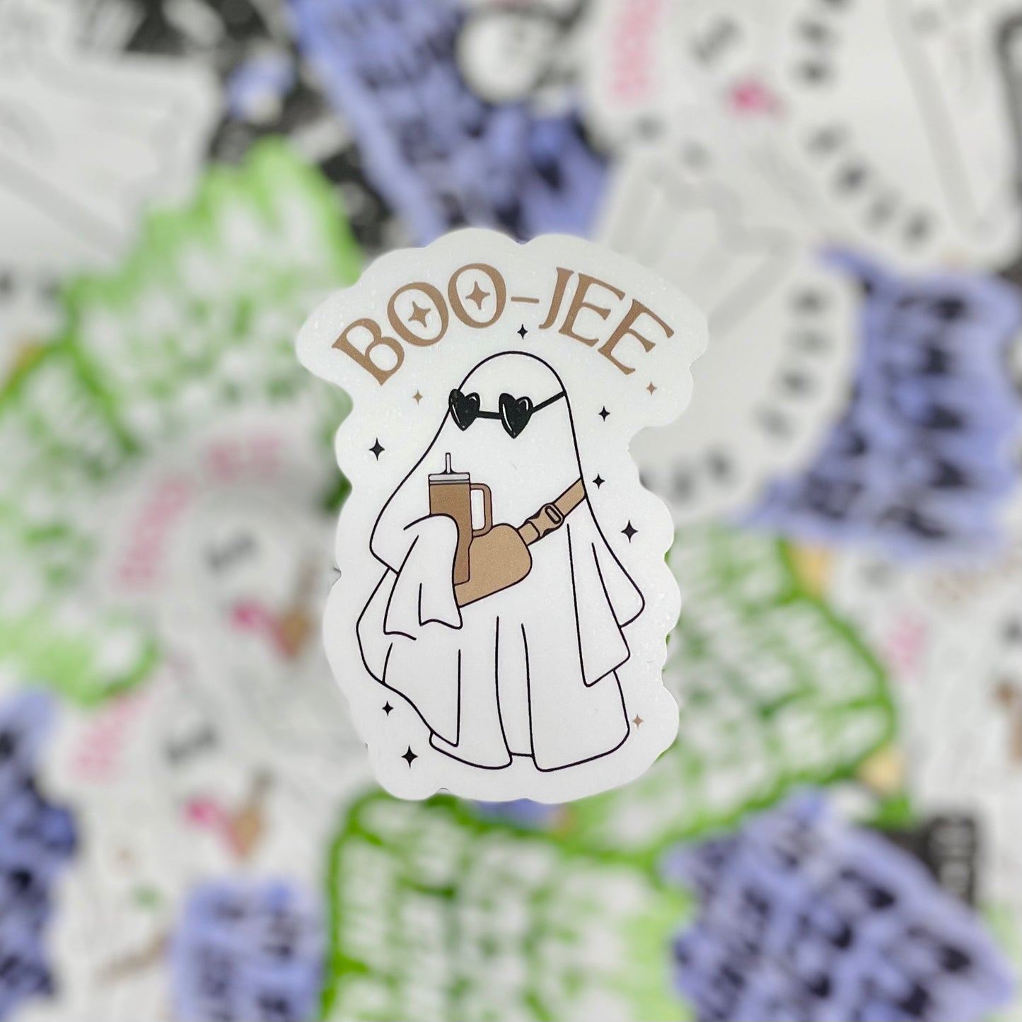 Vinyl Sticker - Boo-Jee Ghost - 3" Sticker
