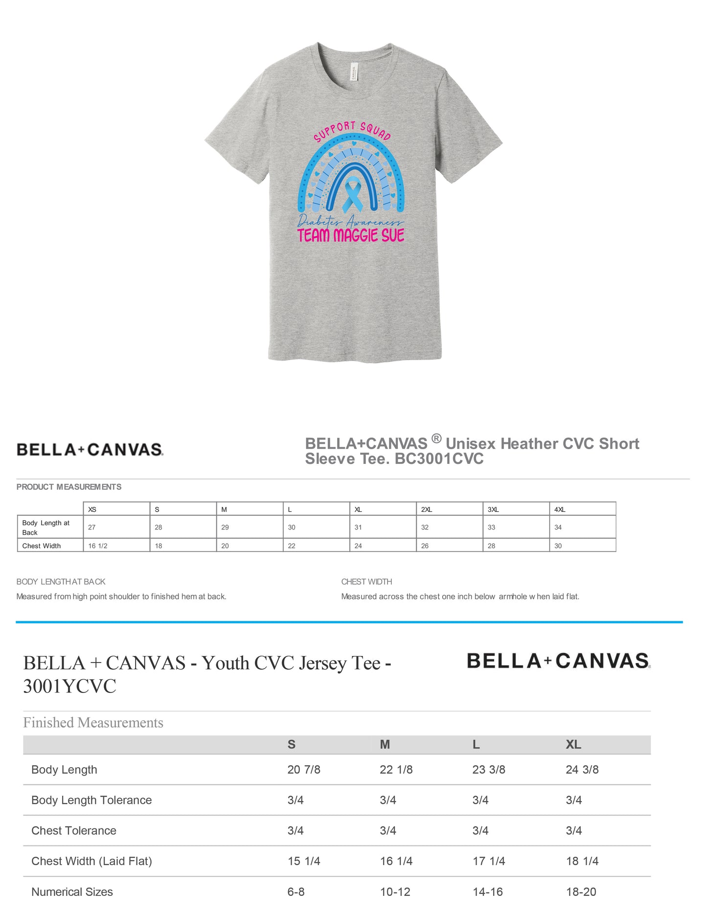 Team Maggie Sue Shirts