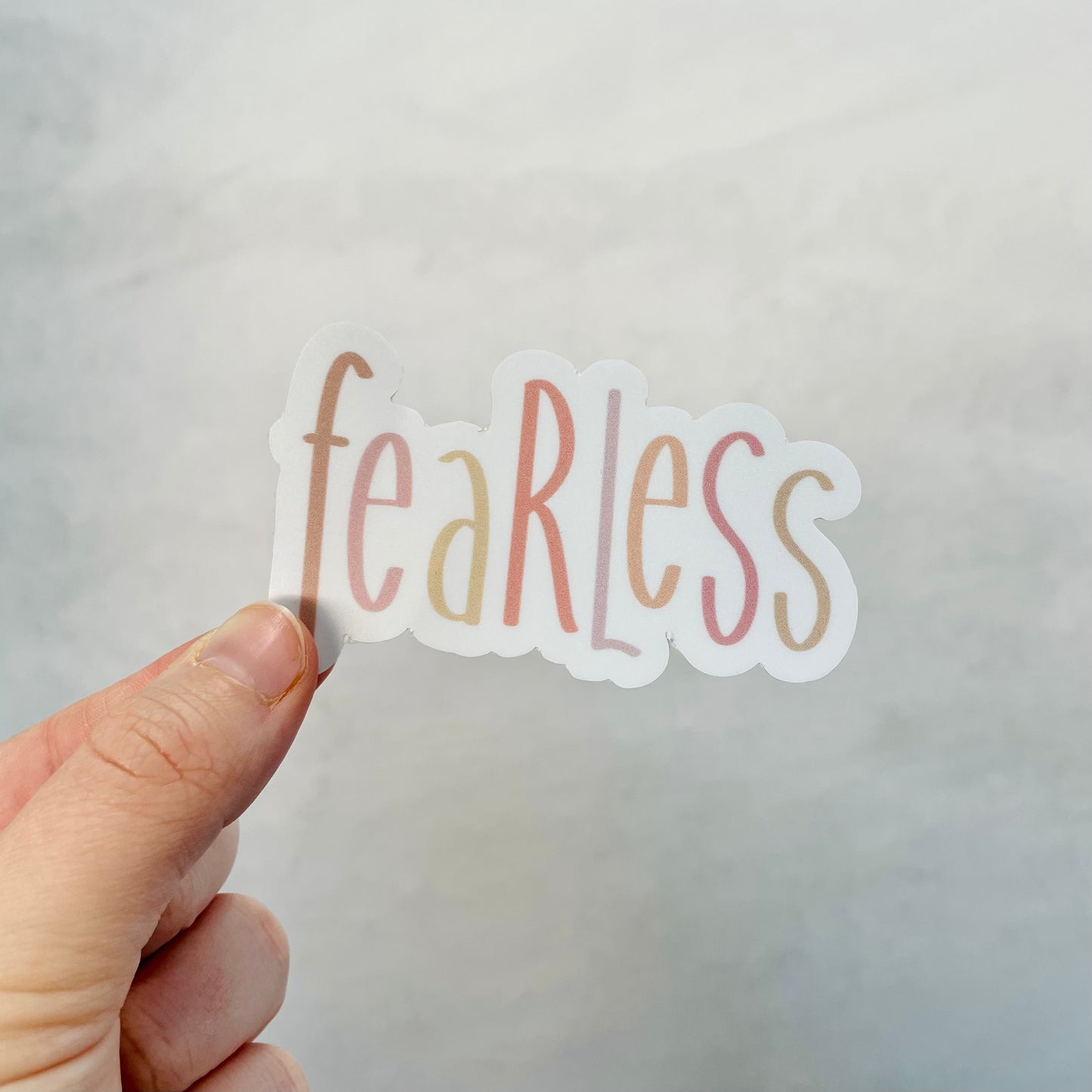 Fearless - 3.5" Vinyl Sticker
