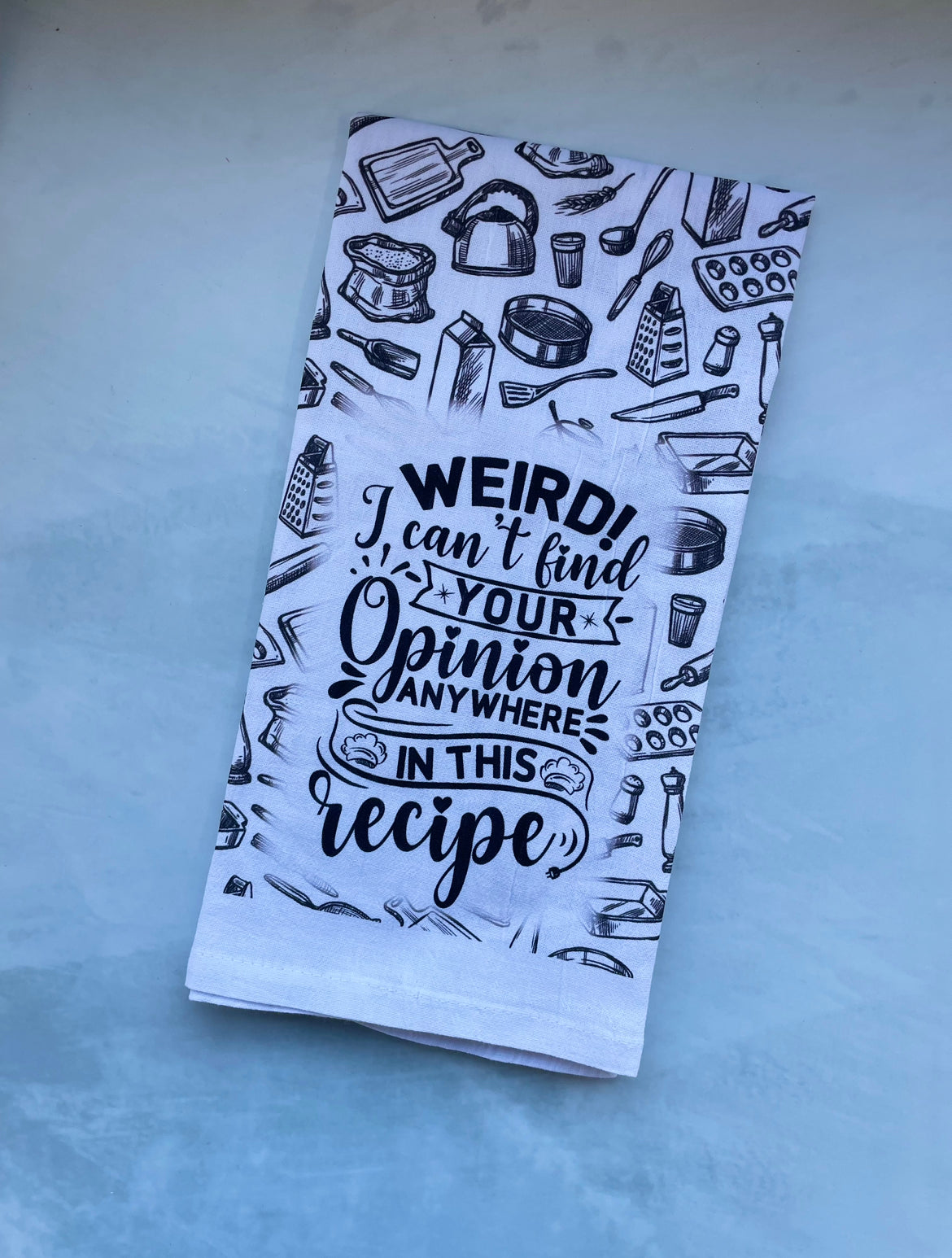 Weird Flour Towel
