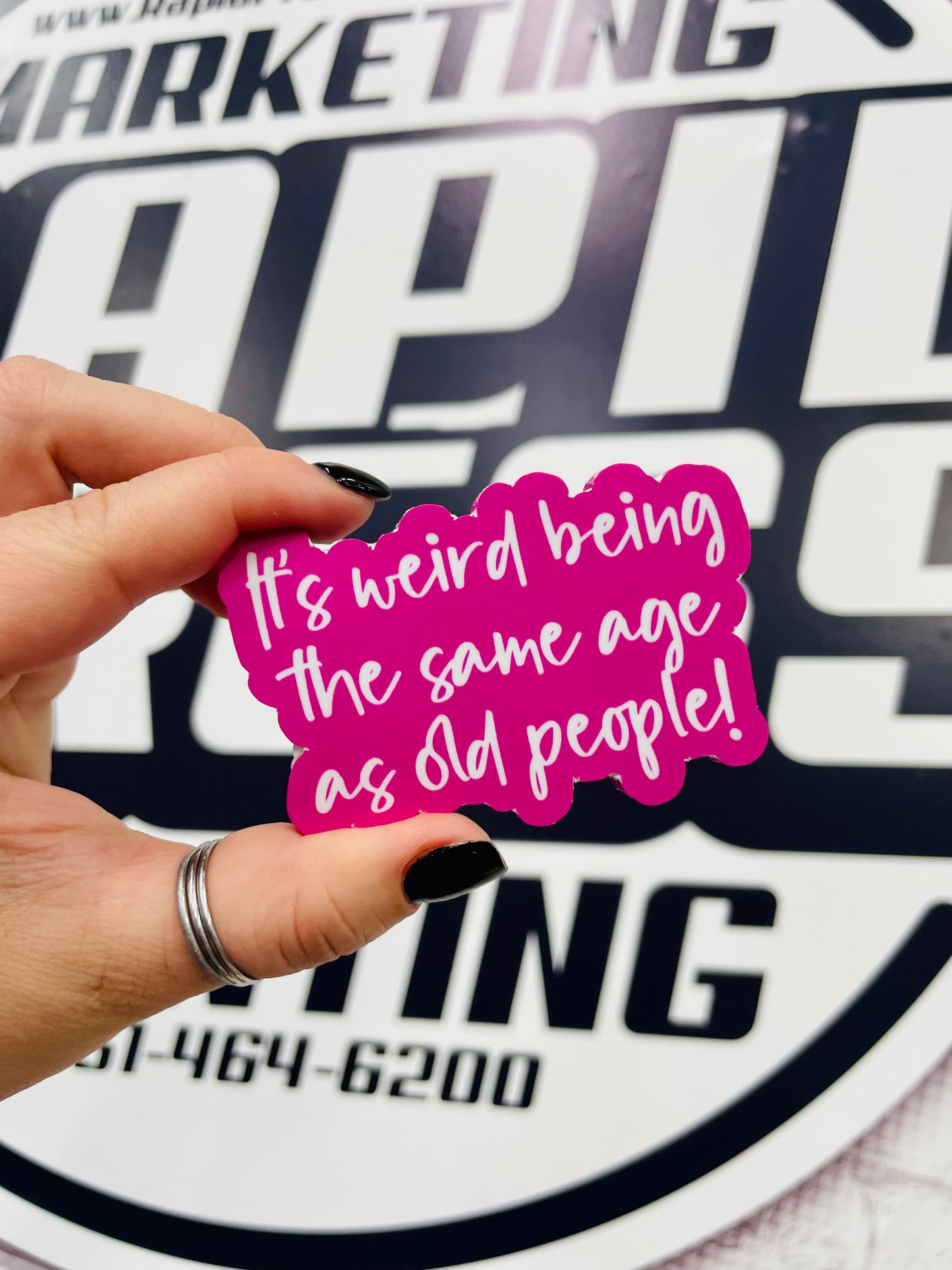 Vinyl Sticker - Same Age - 3.5" Sticker