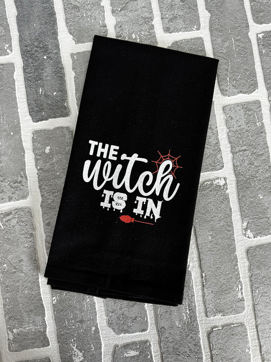 The Witch Is In Flour Towel