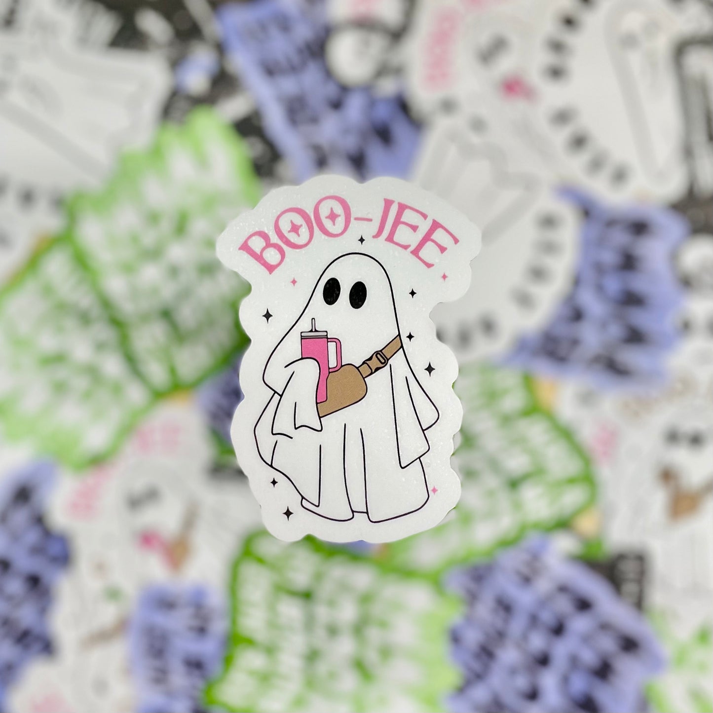 Vinyl Sticker - Boo-Jee Ghost - 3" Sticker