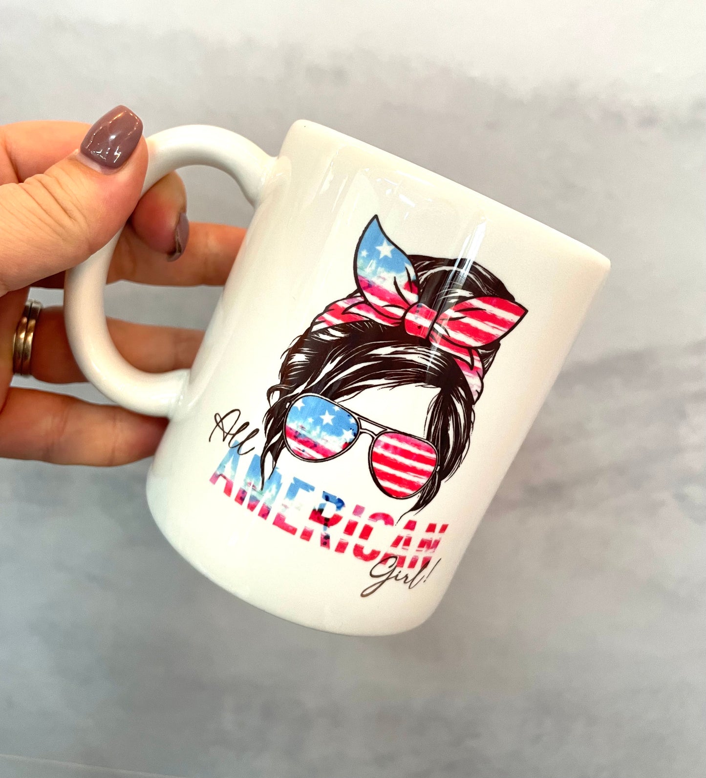 All American Girl Coffee Mug
