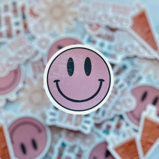 Smiley - 3.5" Vinyl Sticker