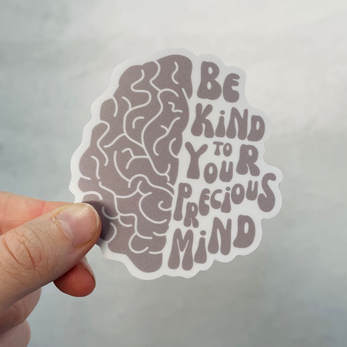Be Kind to your Mind - 3.5" Vinyl Sticker
