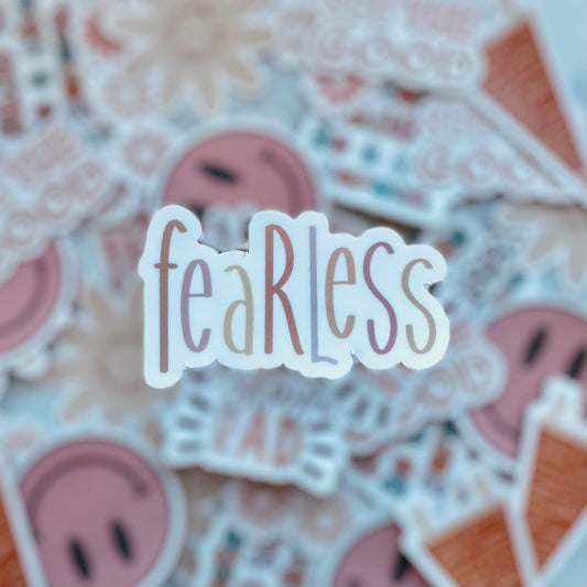 Fearless - 3.5" Vinyl Sticker