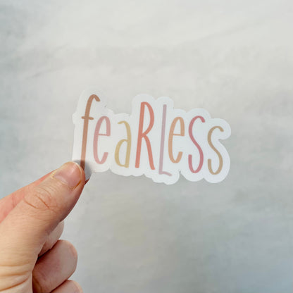Fearless - 3.5" Vinyl Sticker