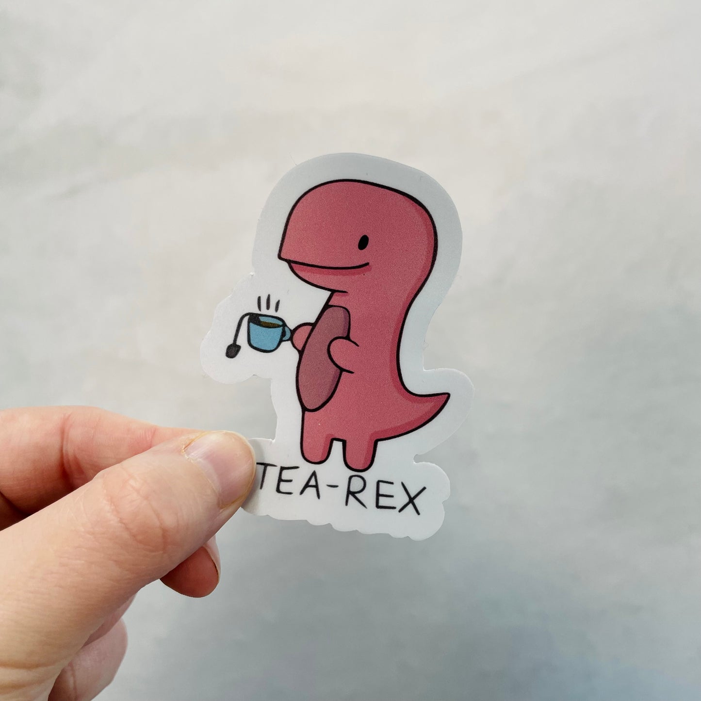 Tea-Rex  - 3.5" Vinyl Sticker