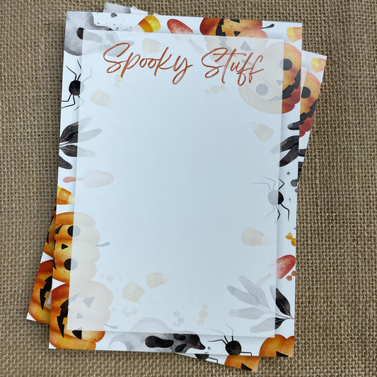 Notepad - Spooky Stuff