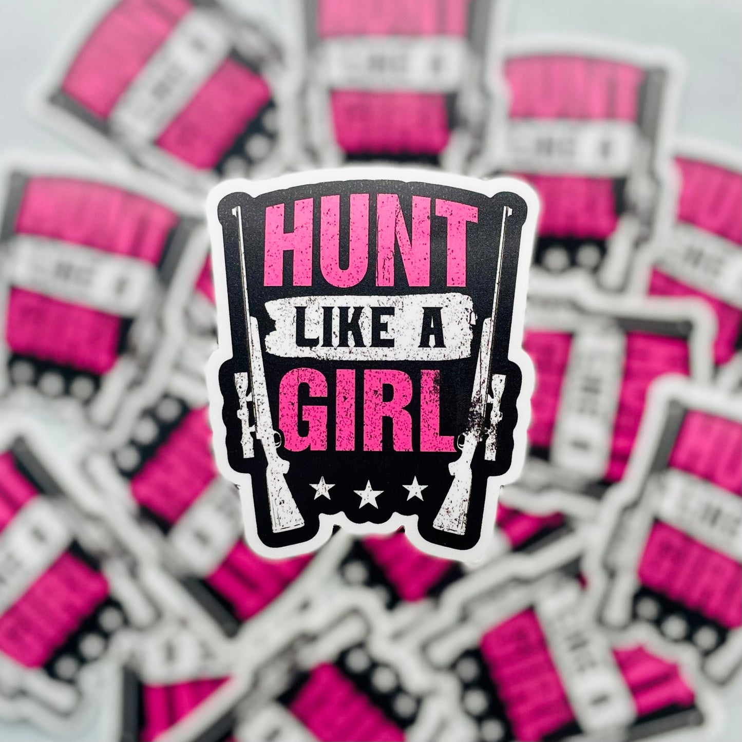 Hunt Like A Girl - 3.5" Vinyl Sticker